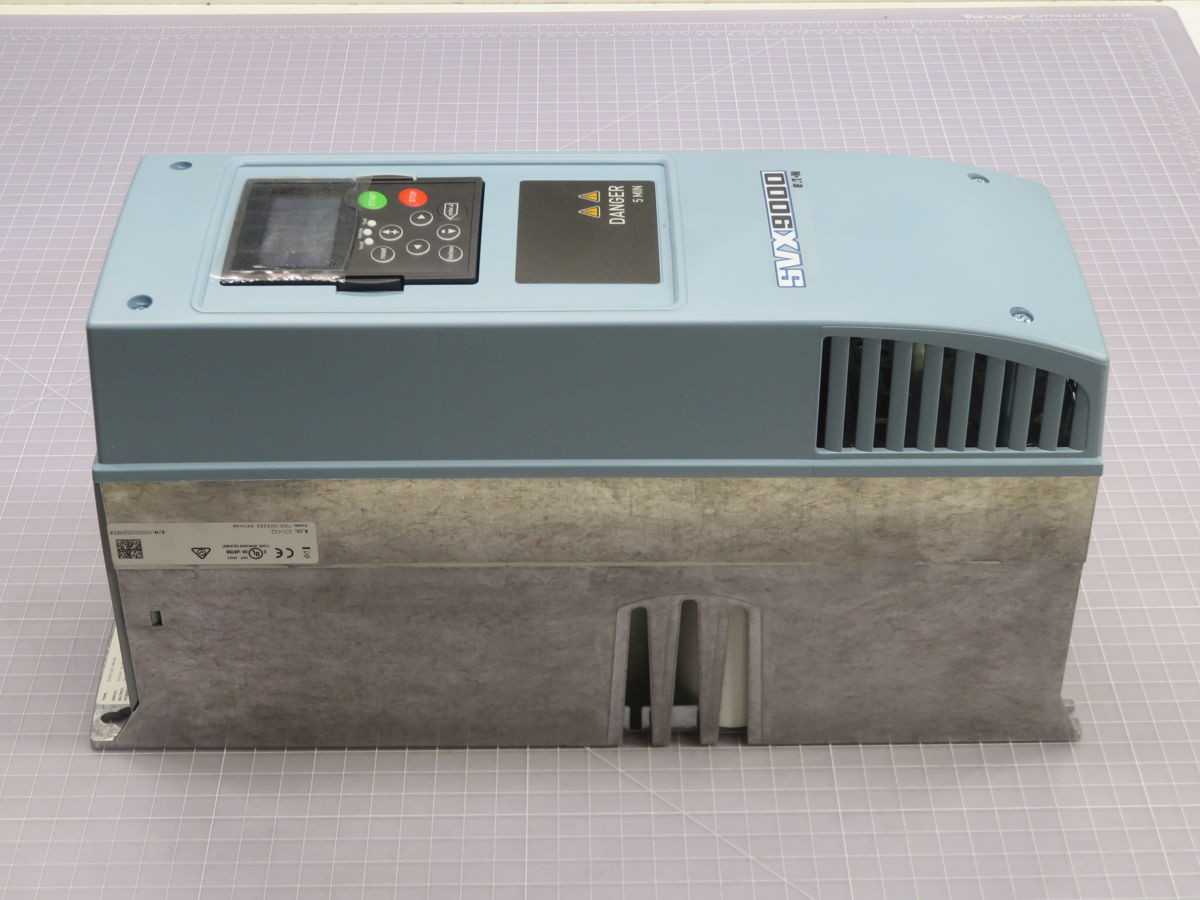 EATON SVX010A1-4A1B1 AC DRIVES, 10 HP POWER, 480V VOLTAGE, NEMA 1 ENCLOSURE, 0-500 HZ OUTPUT FREQ - AC VFD DRIVES