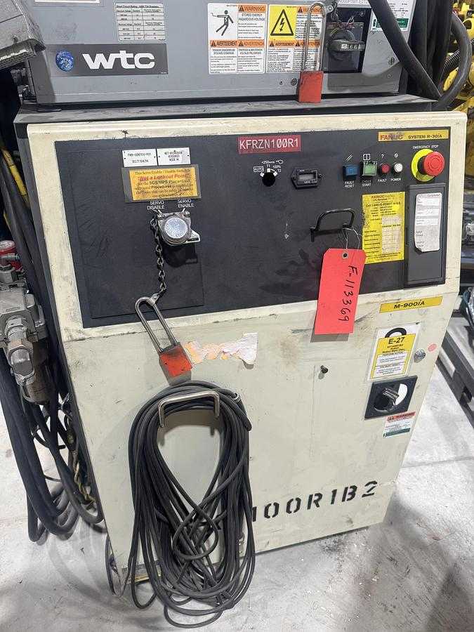 2012 FANUC M-900IA/260L ARTICULATED ROBOT, 260KG PAYLOAD, 3100MM REACH, R30IA CONTROLLER - ARTICULATED ROBOTS