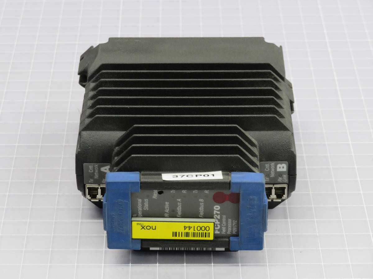 FOXBORO FCP270, 100 MHZ CPU, 16 MB RAM, 32 MB FLASH, 2 ETH, 24 VDC PWR, 20W PWR, 0.45 KG WT - PLC MODULES