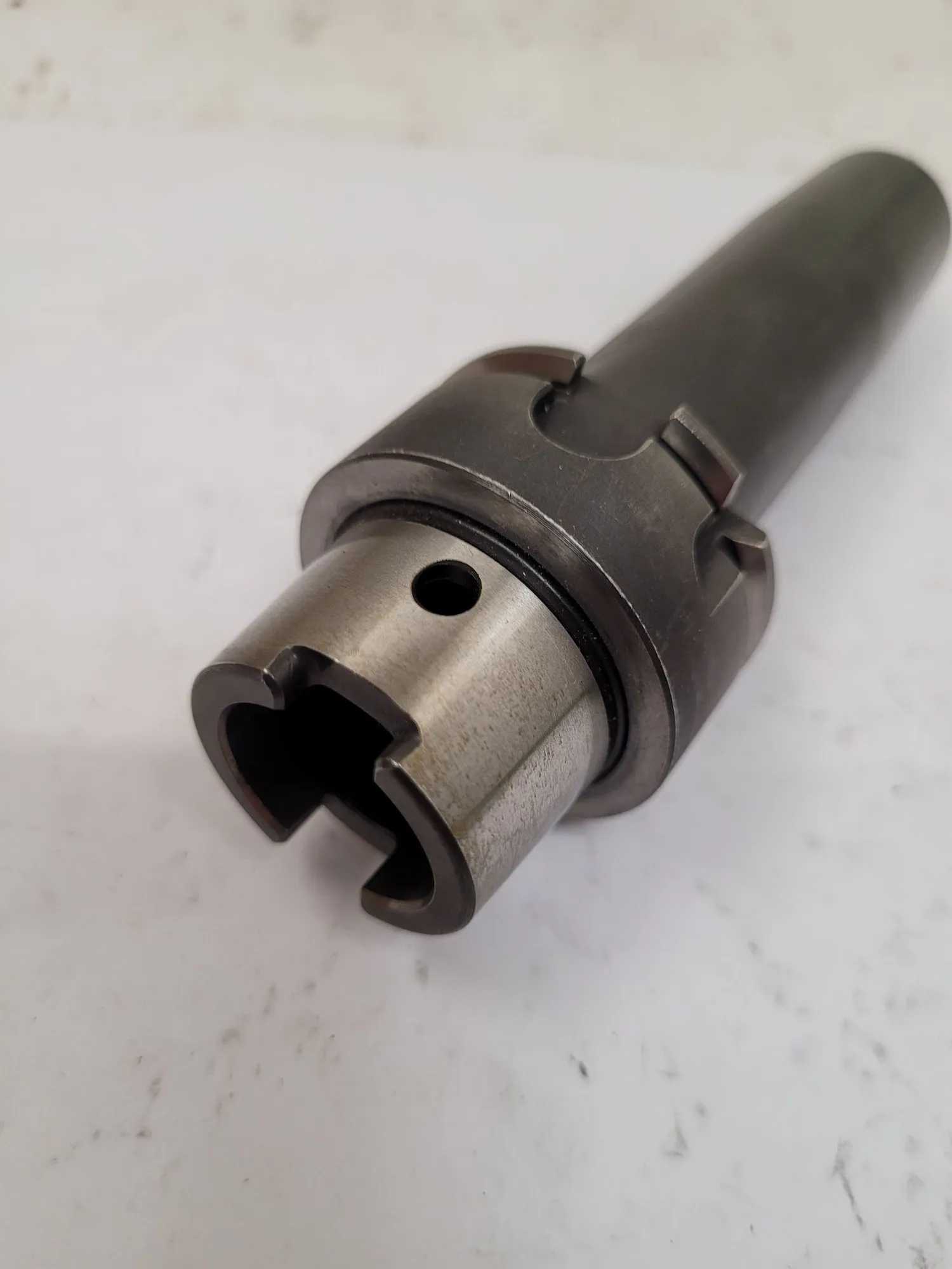 PARLEC H40-25SF394 HSK40A 1/4" SHRINK FIT TOOL HOLDER, OVERALL LENGTH 4.625” - MACHINE TOOLING