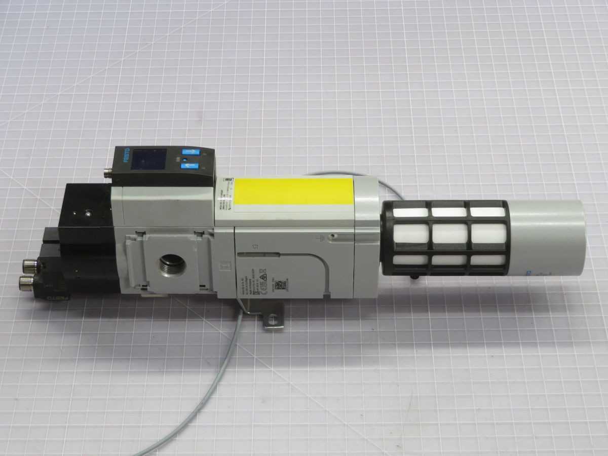 FESTO MS6-SV Quick Exhaust Valve T262838 - 1/2" NPT, 24V, 2M12 Connector - EXHAUST VALVE