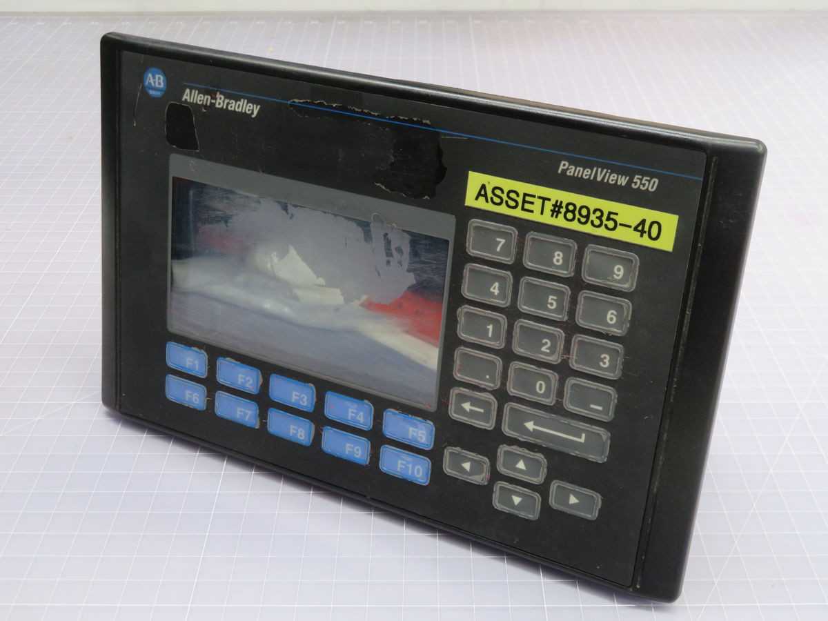 ALLEN BRADLEY 2711-K5A3 PANEL, KEYPAD, 5.3IN MONO, 256X128PX, DH-485, RS-232, 100-240VAC - OPERATOR INTERFACE PANELS