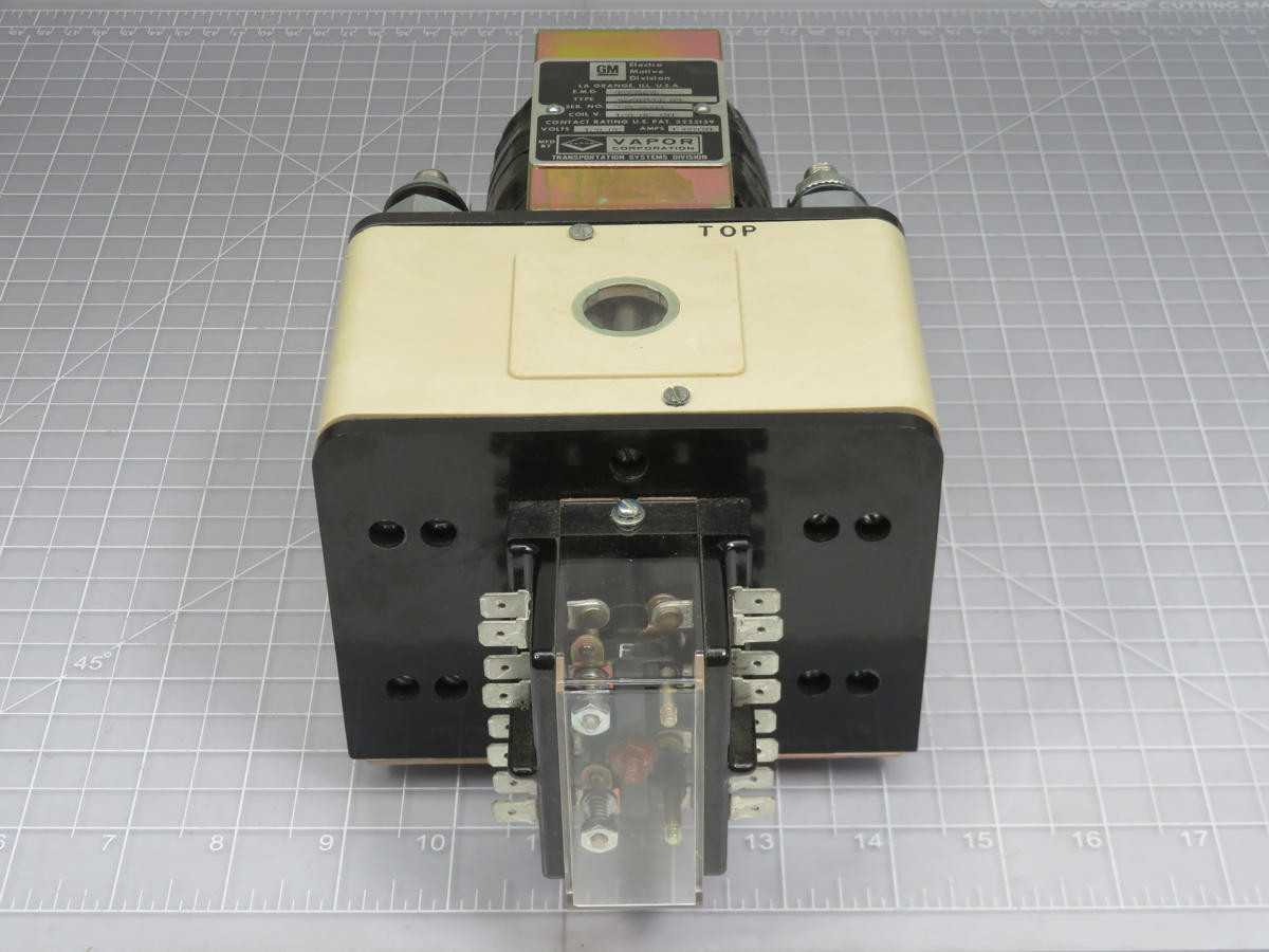 GM 36740111-04 DC CONTACTOR, 120V DC COIL VOLTAGE - CONTACTORS