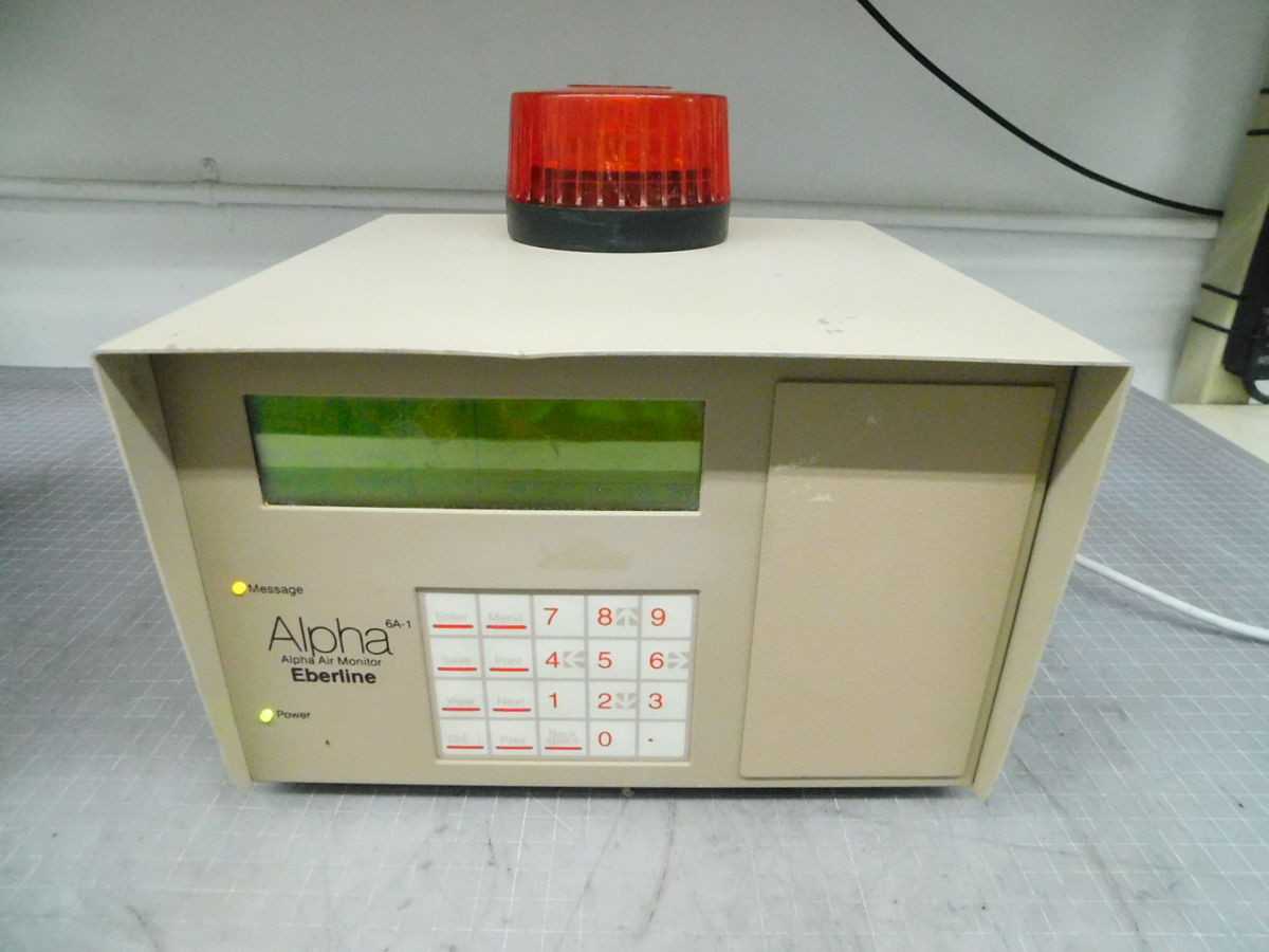 EBERLINE Alpha 6A-1 Air Monitor M7236 - Reliable Environmental Monitoring Solution - SENSORS