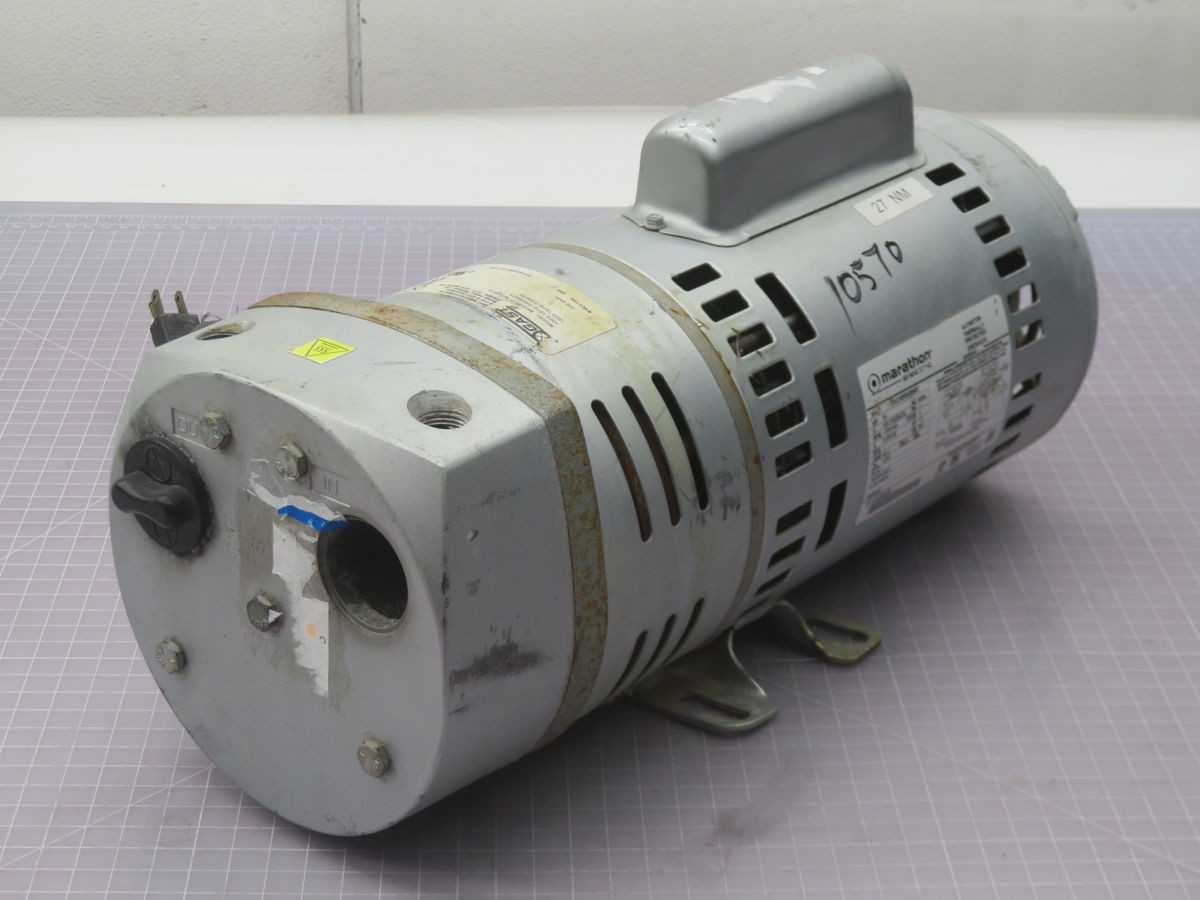 MARATHON ELECTRIC 5KC49RN0666X VACUUM PUMP T267310 - AC MOTOR