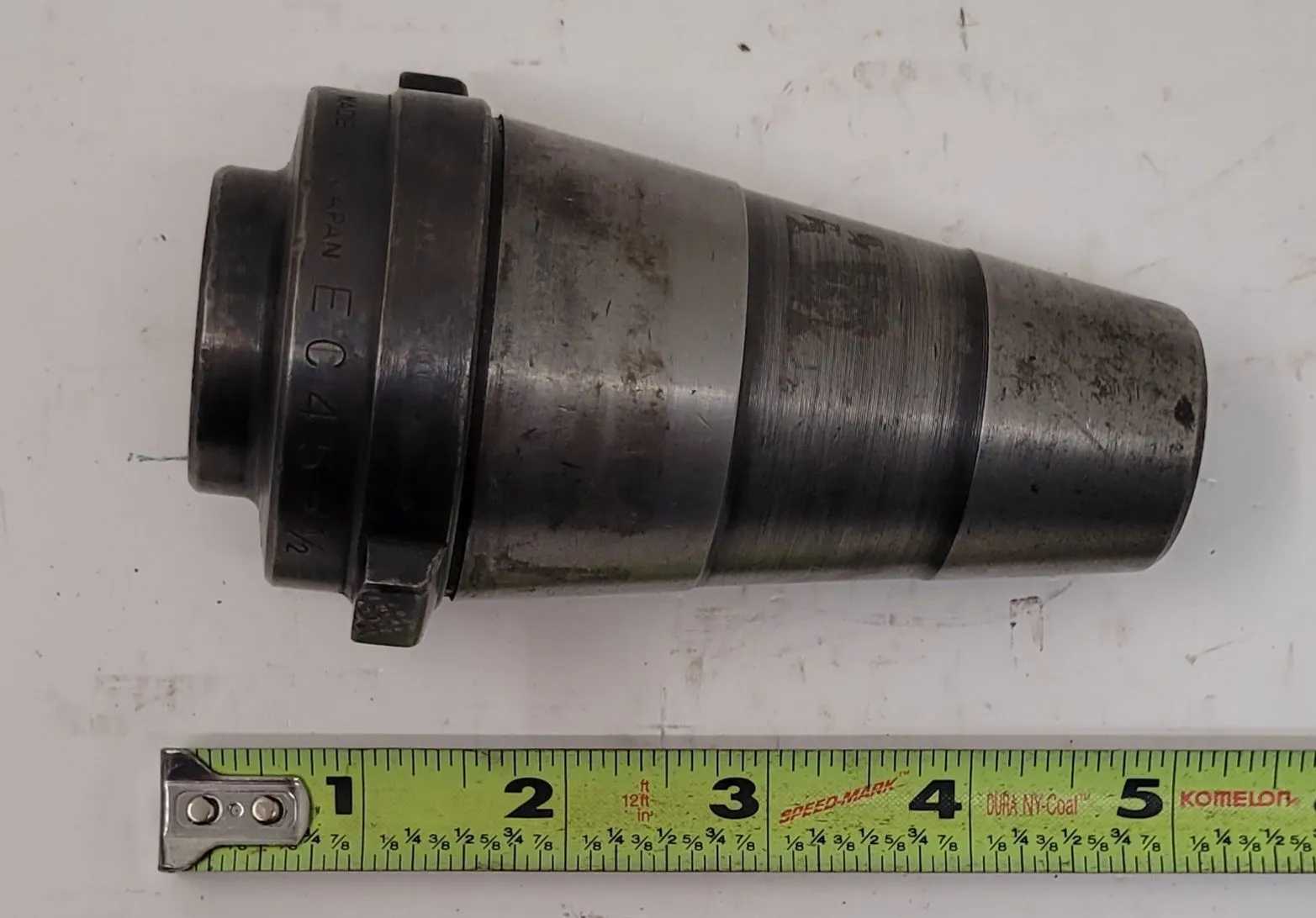 NIKKEN EC45-1/2" END MILL HOLDER, CAT 45, 1/2IN BORE, 4-3/4IN OAL - MACHINE TOOLING