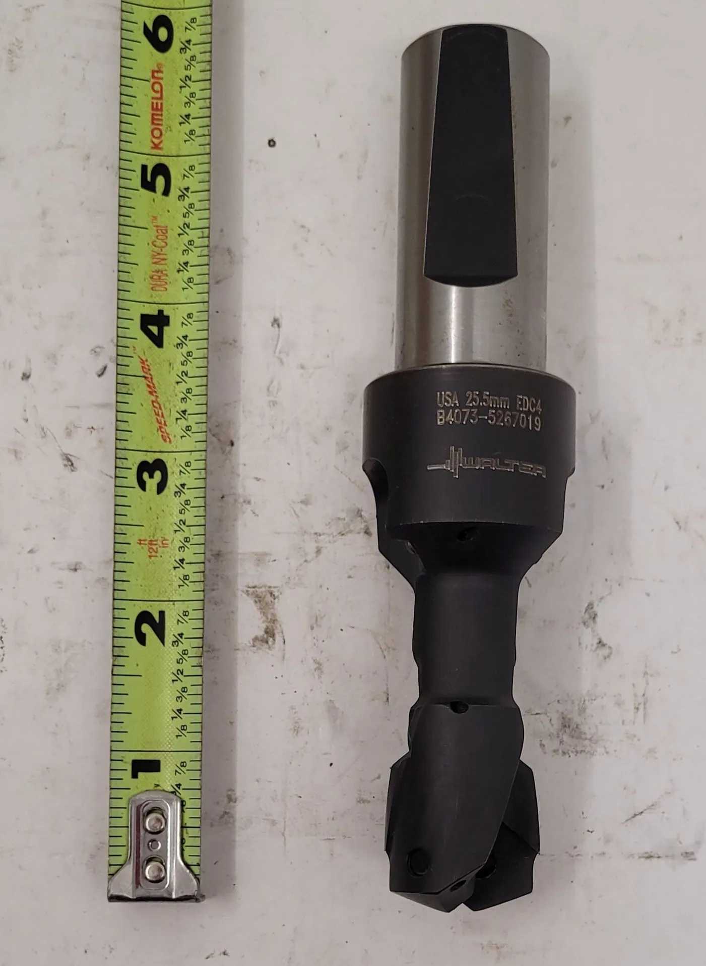 WALTER B4073-5267019 25.5MM INDEXABLE THRU COOLANT SPADE DRILL TOOLING - MACHINING TOOLING & PARTS