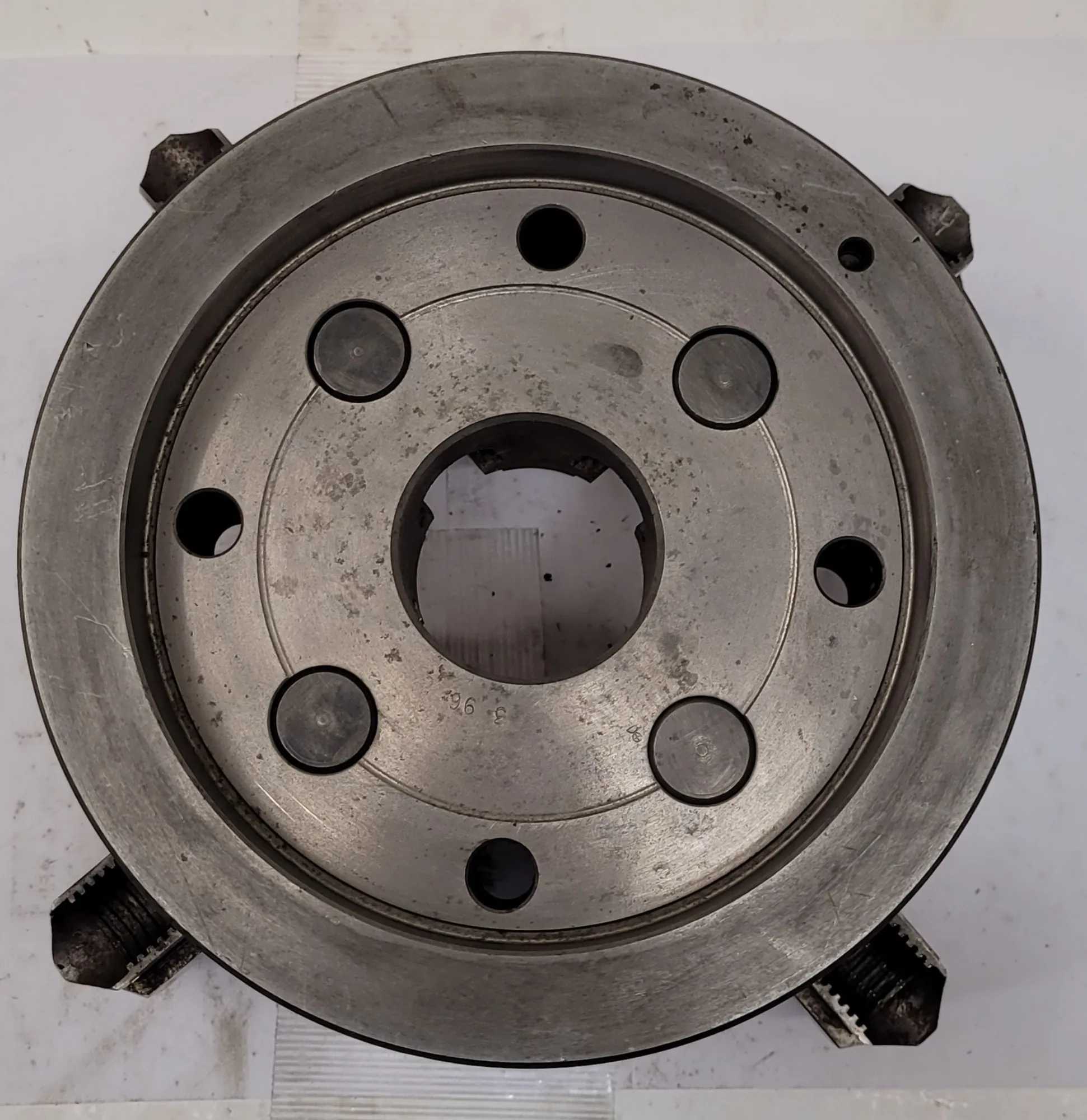 BUCK 6408R LATHE CHUCK, 8" 4 JAW, REQUIRES BUCK ADAPTER PLATE - MACHINING TOOLING & PARTS