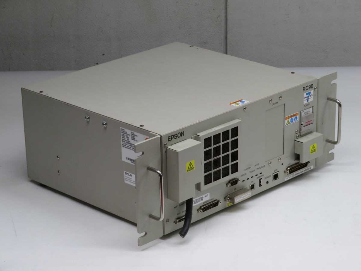 SEIKO EPSON RC90 CONTROLS FOR ROBOTS, 200-240 VAC INPUT, 50/60 HZ FREQ, 2500 VA POWER, 6 AXIS, LAN - ROBOT CONTROLLERS