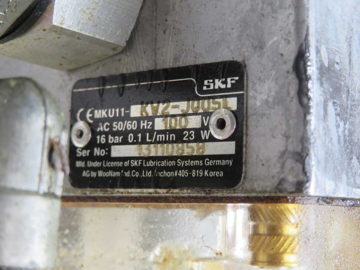 SKF MKU11-KW2-J005L LUBRICATION PUMP T263350 - PUMPS