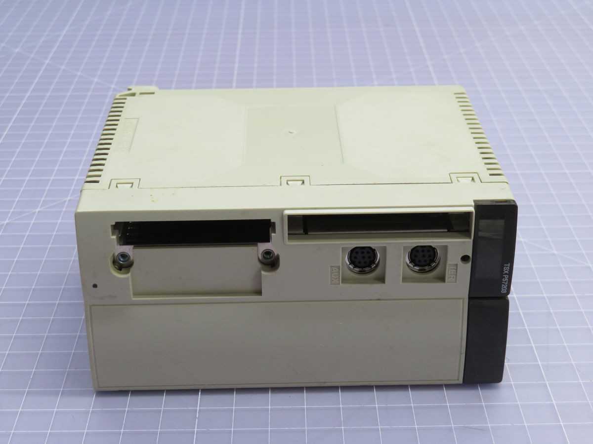 SCHNEIDER, TSXP57203M, PLC, 128K RAM, 20 NS BOOL EXEC, 1024 DI/O, 256 AI/O, ETHERNET, CANOPEN - PLC MODULES