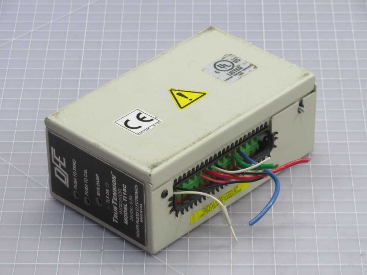 DOVER FLEXO T118C TENSION INDICATOR T262637 - SENSORS