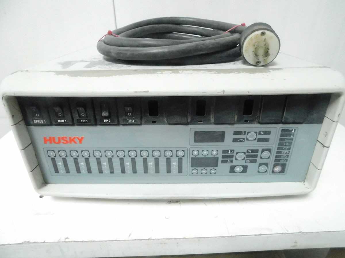 Husky GLC2K-H030D-06 Hot Runner Control M6653 - TEMPERATURE CONTROLLERS