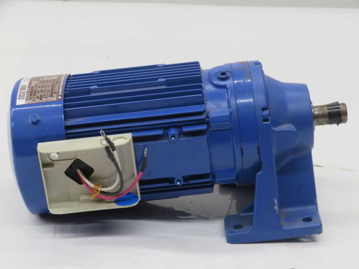 SUMITOMO CNHM05-6075-17 C2G50616 CYCLO DRIVE INDUCTION GEARMOTOR T265129 - MOTOR & GEARBOX ASSEMBLY
