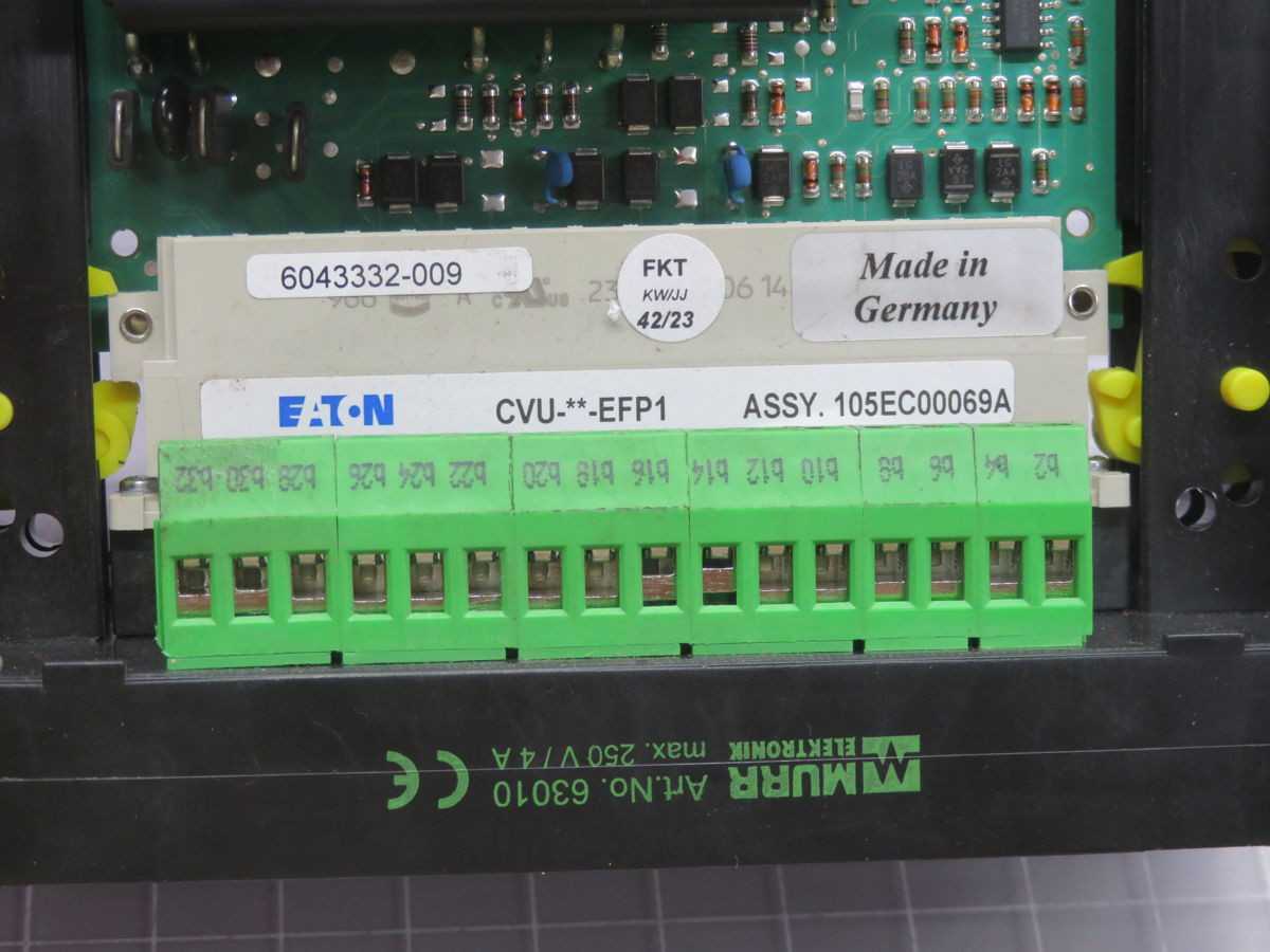 EATON EEA-PAM-571-A-33 EE-04050-40 VICKENS AMPLIFIER CIRCUIT BOARD ASSEMBLY T267600 - PCB CIRCUIT BOARDS