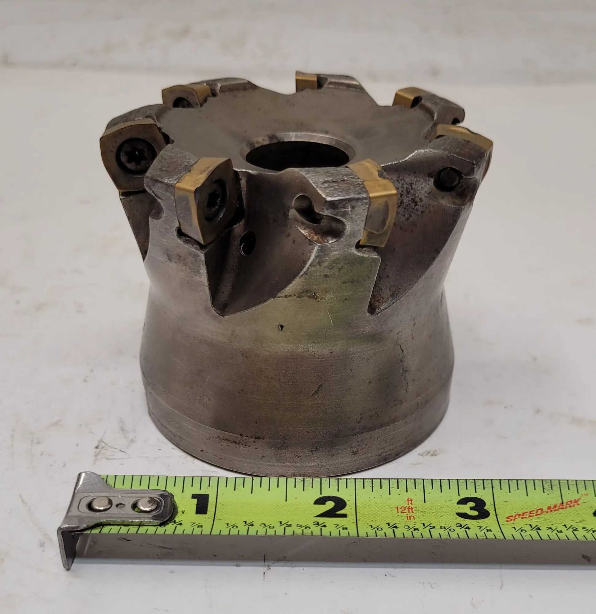 OSG C12R300A 100-4 SHELL MILL - 3" CUTTING DIAMETER, 1" BORE DIAMETER - MACHINE TOOLING