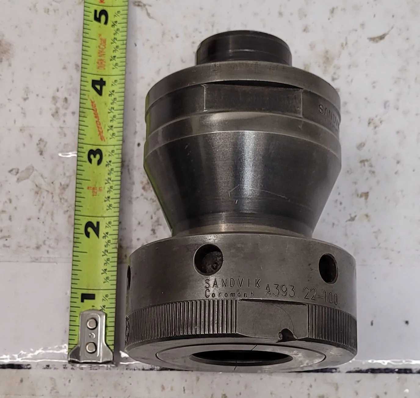 SANDVIK COROMANT VERILOCK TG100 COLLET CHUCK 4.25IN HEIGHT - MACHINING TOOLING & PARTS