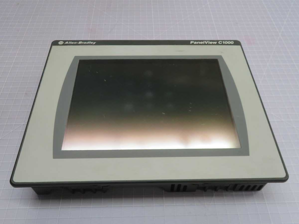 ALLEN BRADLEY, 2711C-T10C, HMI, 10 IN DISPLAY, TOUCH, 24V DC, ETHERNET, RS232, USB, NEMA4X IP66 - OPERATOR INTERFACE PANELS