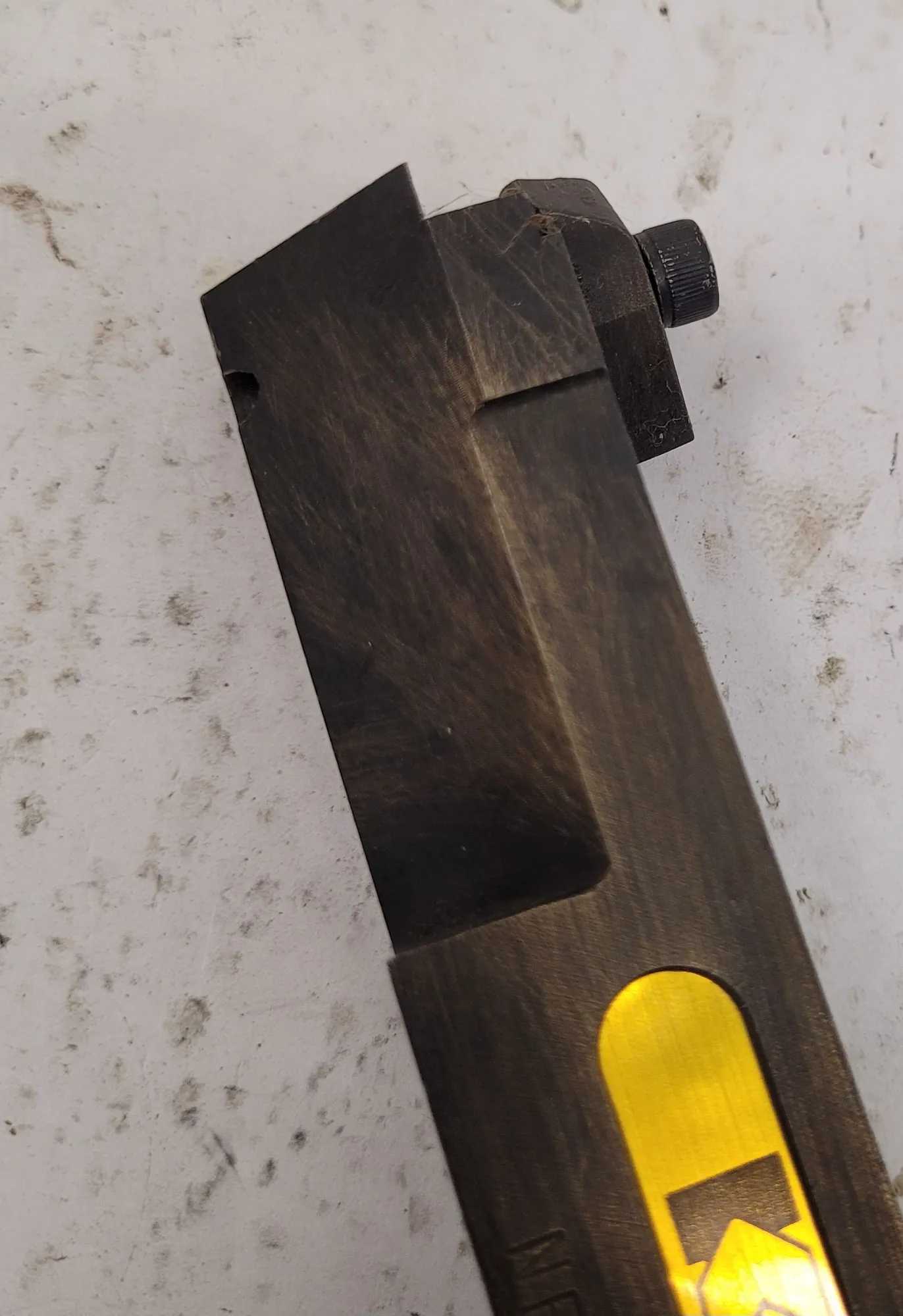 Kennametal Tool Holders Lot of 2: 0.750" KSBR12 (4.5" OAL) & 1" NER-163C NI6 (5" OAL) - MACHINING ACCESSORIES & TOOLING