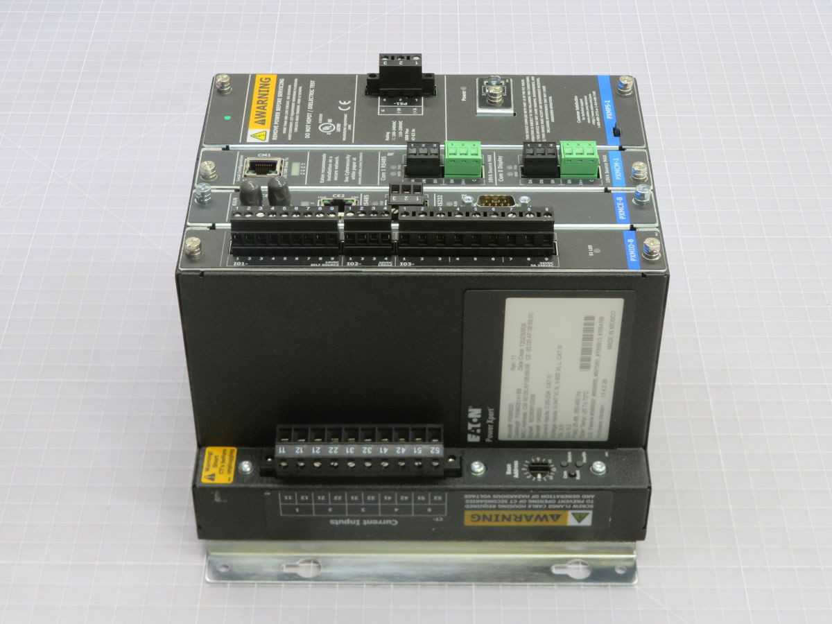 EATON PXM6051A1BB POWER QUALITY METER, 690V MAX V, 0.2 ACCURACY, 4GB STORAGE, 63RD HARMONIC - AUTOMATION & CONTROLS