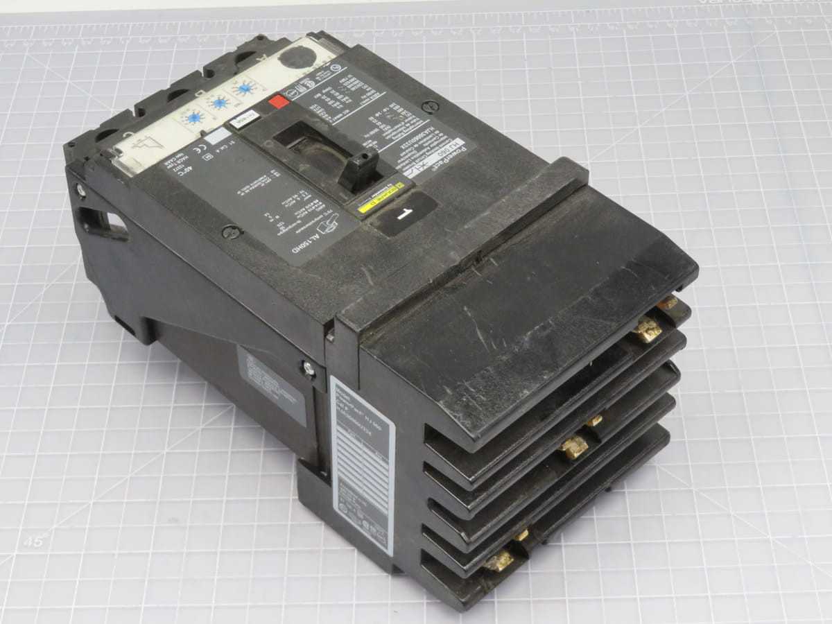 SQUARE D HJA36060U33X CIRCUIT BREAKER, 3-POLE, 600 VAC VOLTAGE, 60 A CURRENT, 18 KA IR - CIRCUIT BREAKERS