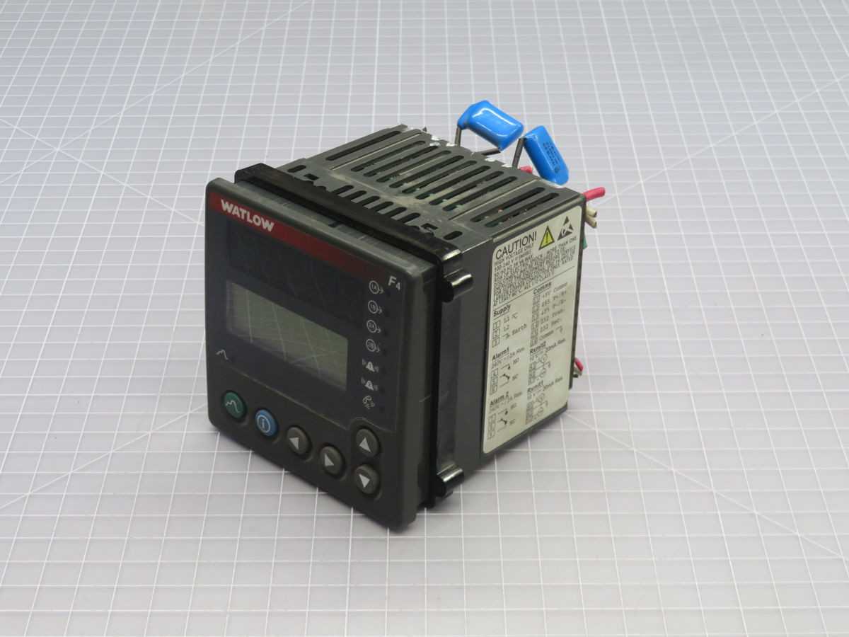 WATLOW F4DH-KKKK-11RG F4DHKKKK11RG009875 DUAL-CHANNEL RAMPING CONTROLLER T267559 - TEMPERATURE CONTROL COMPONENTS