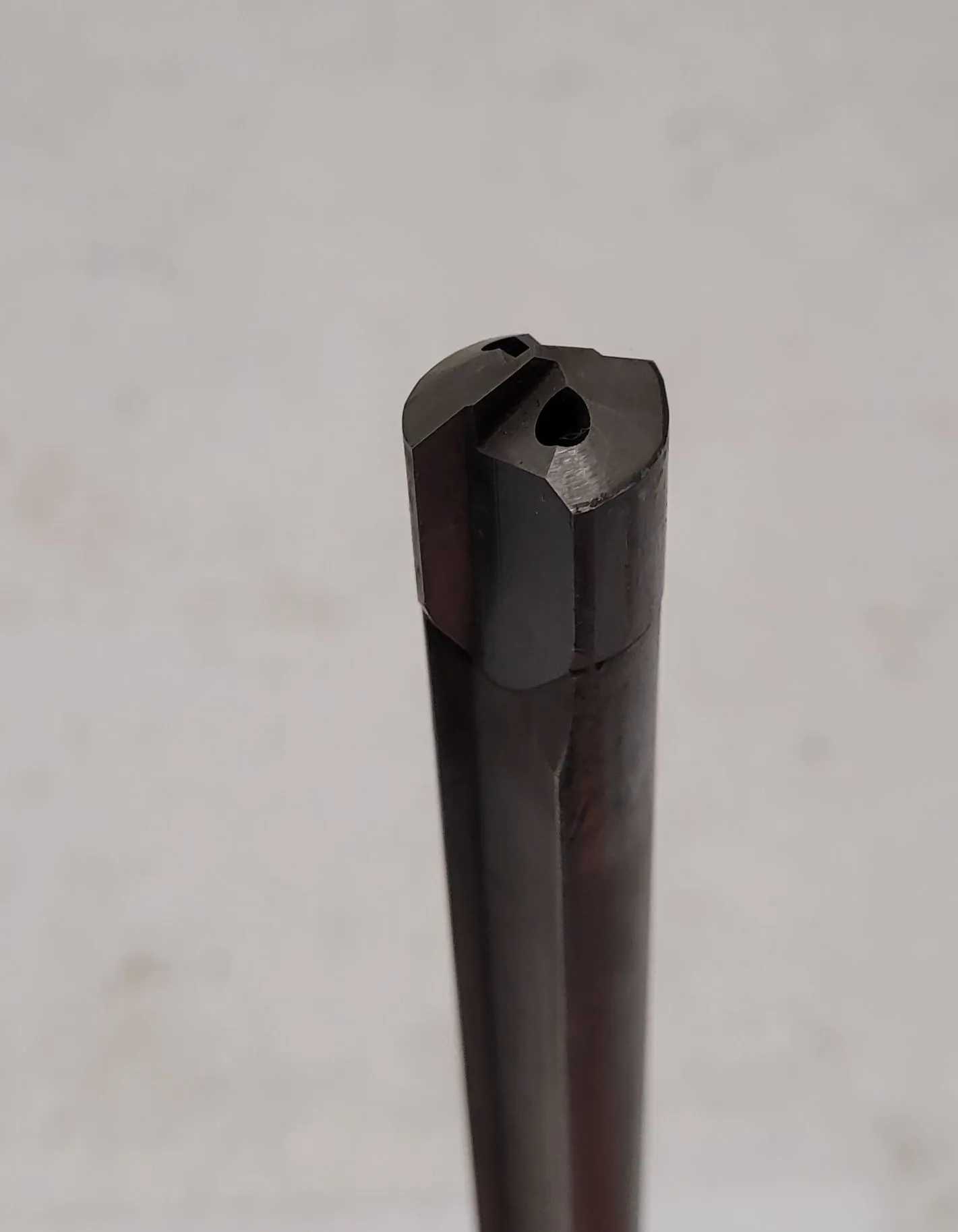 CJT STRAIGHT FLUTE DRILL BIT, .65" X 15", 2 STRAIGHT FLUTES, 15” OAL, 1” SHANK, .65” HEAD - MACHINING TOOLING & PARTS