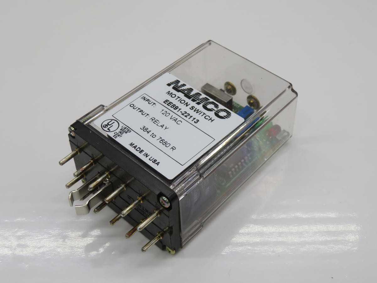 NAMCO EE891-22113 PROXIMITY SWITCH, 384-7680 RPM SPEED, 120 VAC INPUT, 115 AMPS CURRENT - SWITCHES