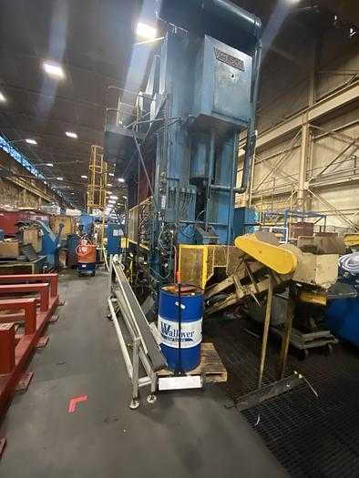 1968 VERSON TS2-500-156-42T TRANSMAT SSDC PRESS, 500 TON, 156"X42" BED, 16" STROKE, 20-40 SPM - MECHANICAL STAMPING PRESSES