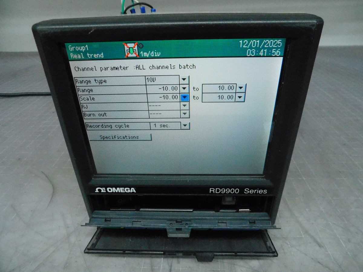 OMEGA RD9906 GENERAL USE GRAPHIC RECORDER M7303 - MULTIPLE CONDUCTOR CABLE