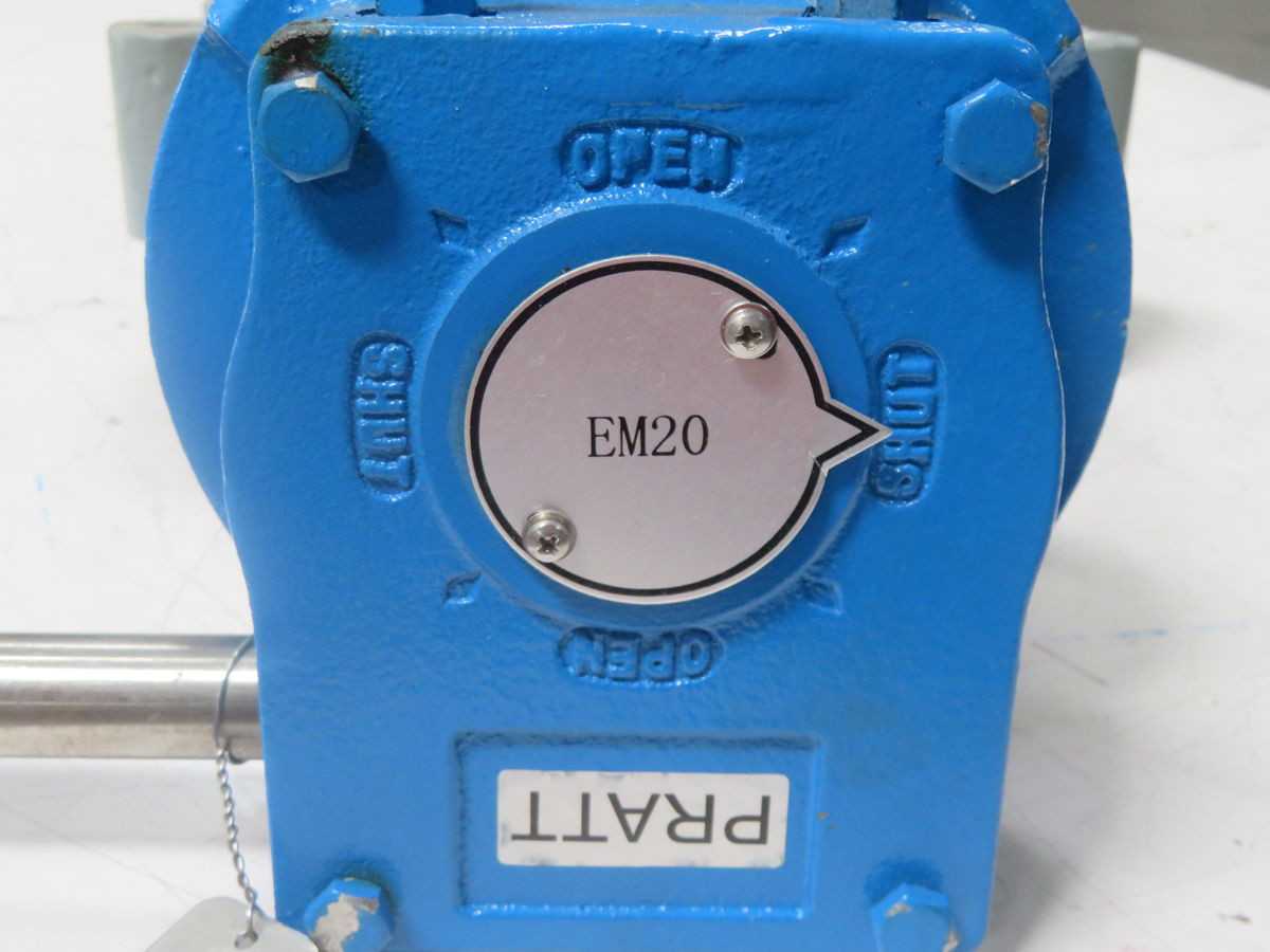 PRATT HP2-6J3F BUTTERFLY VALVE T265430 - BUTTERFLY VALVE