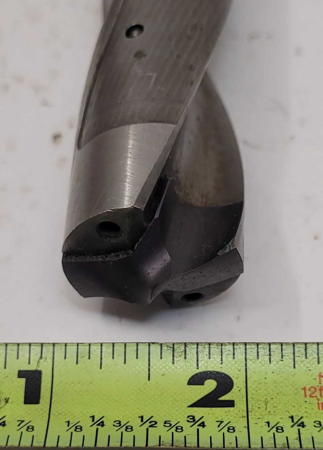 KENNAMETAL KSEM255R3WN32M INDEXABLE INSERT DRILL, OAL 6.85IN, DRILL END DIA 1.00IN, 2 FLUTES - MACHINING TOOLING & PARTS