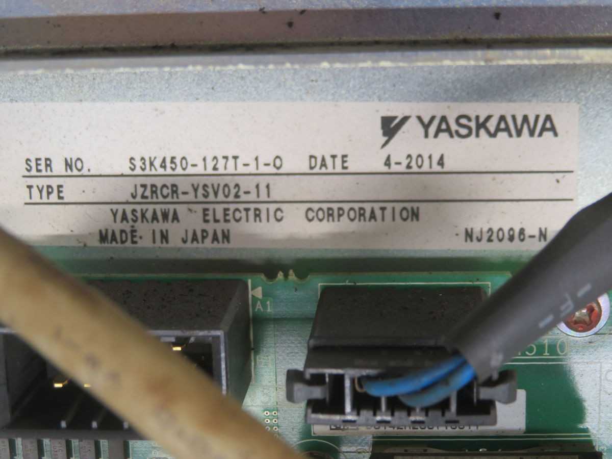 Yaskawa SRDA-COA12A01A-E JZRCR-YSV02-11 Servo Drive SRDA-MH6 T266709 - SERVO DRIVES
