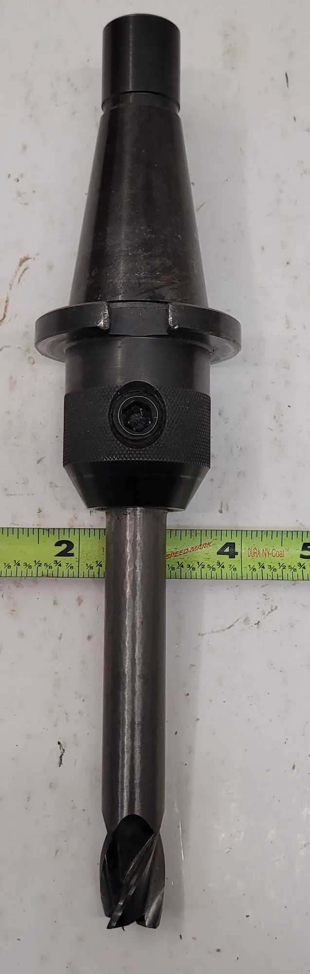KENNAMETAL QC40EM075231 TOOL HOLDER NMTB40 TAPER WITH 3/4" END MILL - MACHINE TOOLING
