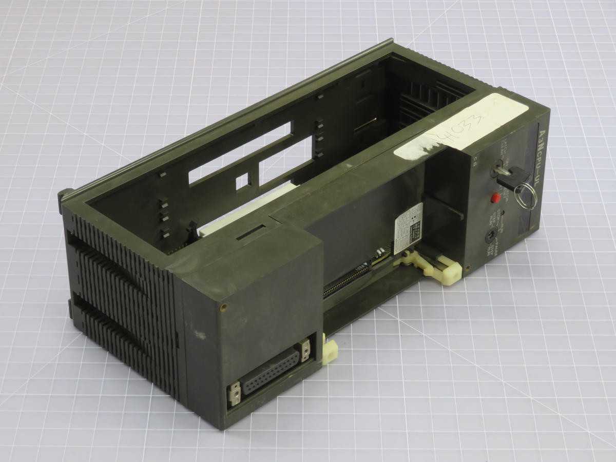 MITSUBISHI A3NCPU-UL CONTROLS PLCS, 2048 I/O POINTS, 16K STEPS MEMORY, 0.2 ΜS/BASIC INSTRUCTION SPEED, 5V DC POWER, 0.9 A CURRENT DRAW - PLC MODULES
