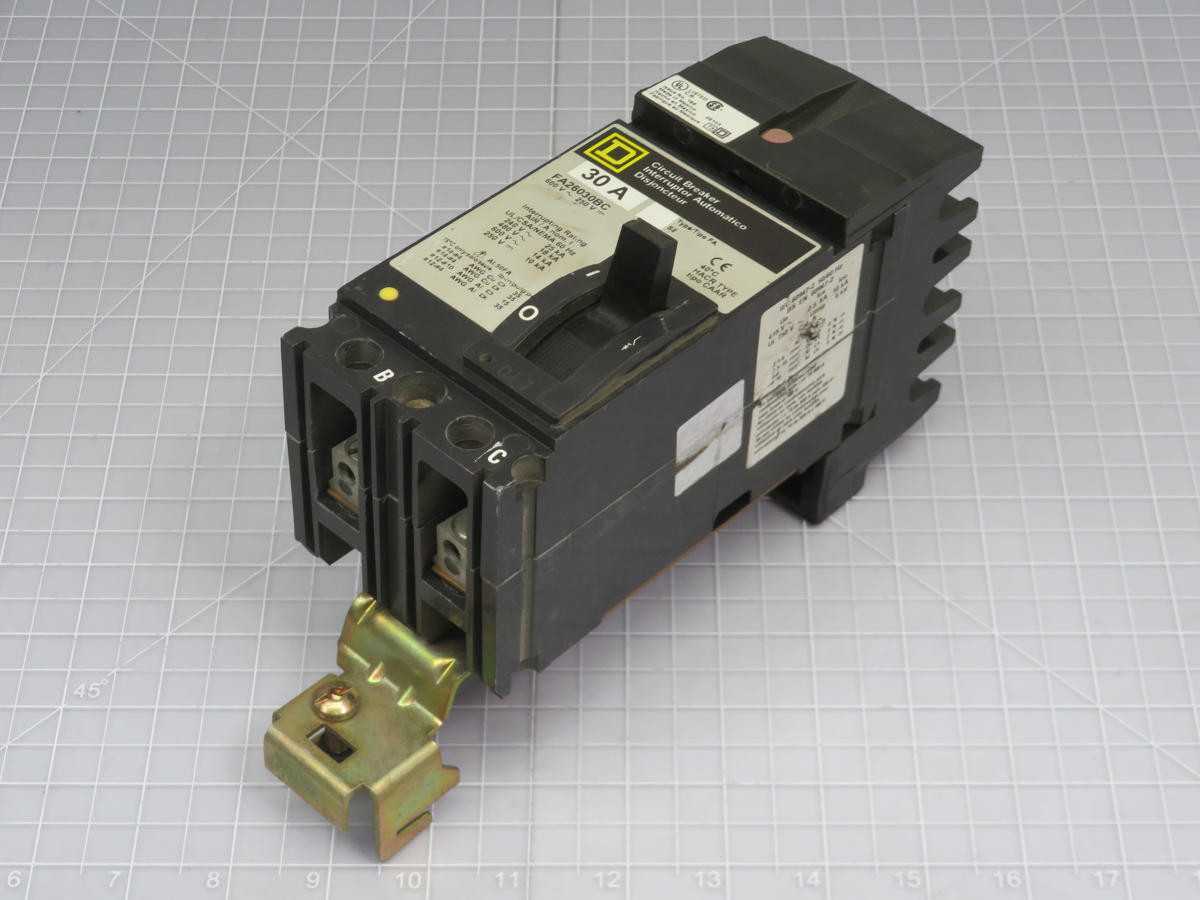 SQUARE D FA26030BC CIRCUIT BREAKER T202217 - CIRCUIT BREAKERS
