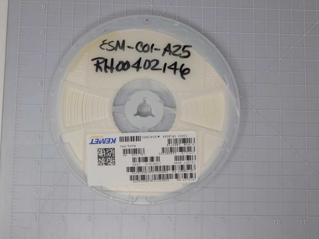Lot of 3850 KEMET C0805C104K5RACAUTO Multilayer Ceramic Capacitors - ELECTRICAL COMPONENTS